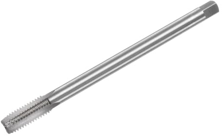 QUARKZMAN Metrisches Gewindebohrer M10 x 1.5 H2 130mm Extra langer gerader | Flöten-Gewindeschneidemaschine Gewindebohrer Gewindeschneidwerkzeug