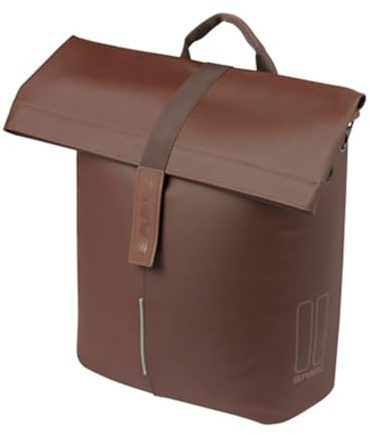 Basil City Fahrradshopper - MIK Studs inkl. - 14-16L - Fahhradtasche - Grün