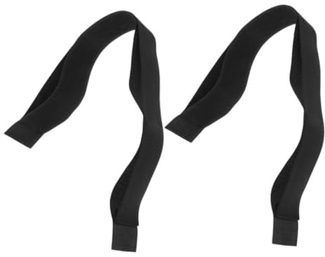 LALADEFIEE 2pcs Car Trunk Storage Hooks Elastic Strap Hook and Loop Luggage Straps for Automotive Engine Space Net