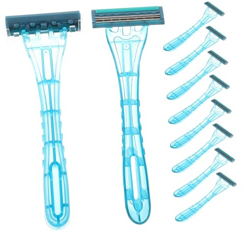 ARTSEWPLY Maquinillas de Afeitar Desechables Depilación Masculina y Femenina 20 Unidades Tamaño Estándar para Afeitado Corporal y Facial Viaje Hotelería Sanitaria