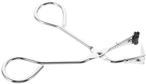 Ipetboom Pinza Rizadora de Pestañas de Acero Inoxidable Mini 9.7X5.3 CM Cómoda de Usar y Fácil de Llevar para Maquillaje Diario
