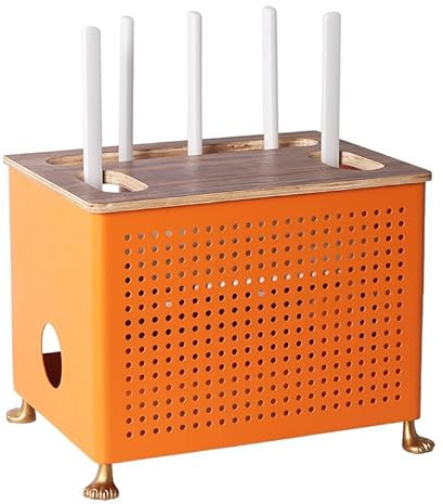 Kabelmanagementbox Router-Aufbewahrungsbox Desktop-Abdeckung Hässliche WiFi-Lichtkatzenbox Set-Top-Box Kabelbuchsen-Rack Kabelbox