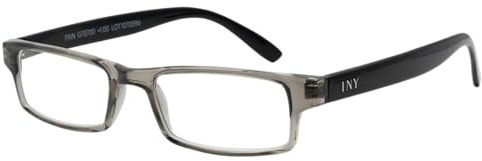I NEED YOU | Lesebrille FINN, Unisex in 6 Farben von +1,00 bis +3,50 dpt. | Schlanke, glänzende Unisex-Fassung mit Metallscharnieren, robust & leicht, 6 Farben. Ohne Etui, im Beutel geliefert