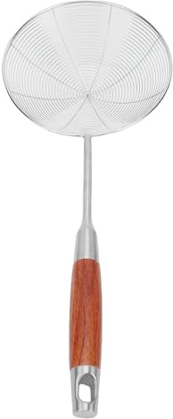 BAOFUYA Schiumarola in Acciaio Inossidabile Colino a Ragno in Acciaio Inossidabile 304, Cucchiaio per Colino per Pasta per Cucinare Utensili da Nan