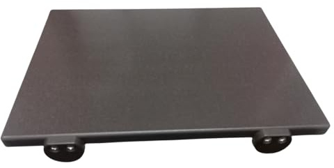 Tagliere da cucina Professionale marrone cm 40x30x2 per carni cotte in polietilene Certificato HACCP anticontaminazioni Alimentare antibatterico Con Fermi Inox