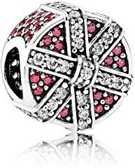 PANDORA - Charms Silber Murano-Glas PANDORA grünen Klee Motiv 790927