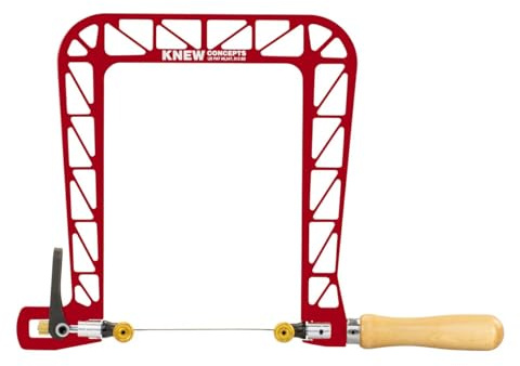 Knew Concepts 8” Mk.IV Heavy Duty Fret Saw With Lever Tension And Swivel Blade Clamps