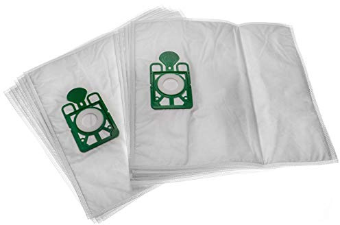 vhbw 10x Sacs remplacement pour Numatic 604015 | NVM-1CH pour aspirateur - microfibre non tissée, 40cm x 41cm blanc