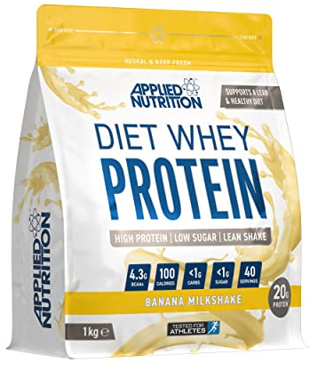 Applied Nutrition Diet Whey (1000g) Banana Milkshake - Proteiner - Vassleproteinblandning