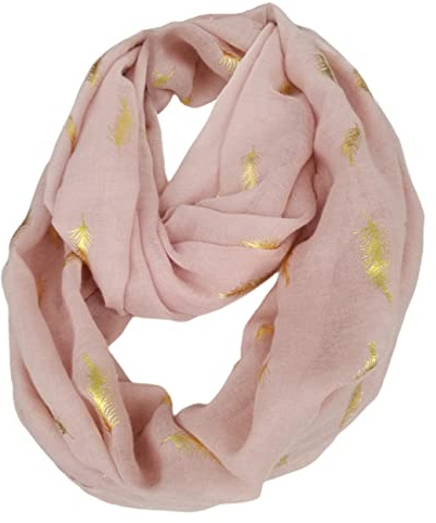FAIRYGATE Damen Schal Frühling Loop Schal leicht und seidig Schlauchschal Tuch Unisex
