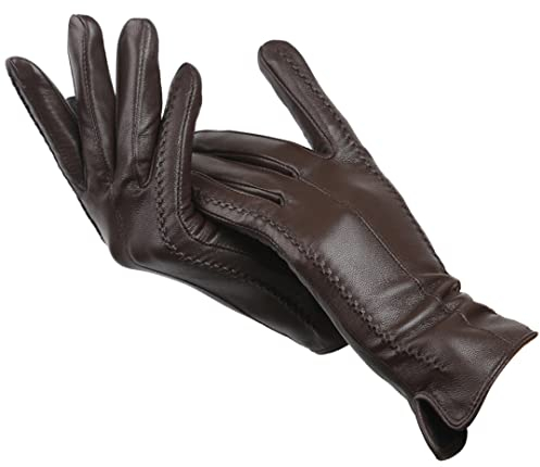 Modische Damen-Handschuhe, Schaffell, Winterhandschuhe, mehrere Farben, Lederhandschuhe, hochwertige Handschuhe