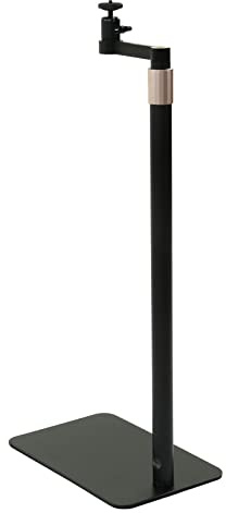 Projector Floor Stand, 27in to 47in Height Adjustable, Carbon Steel Heavy Duty Base, with 1/4in Screw, for Video Projectors, Camera, Webcam