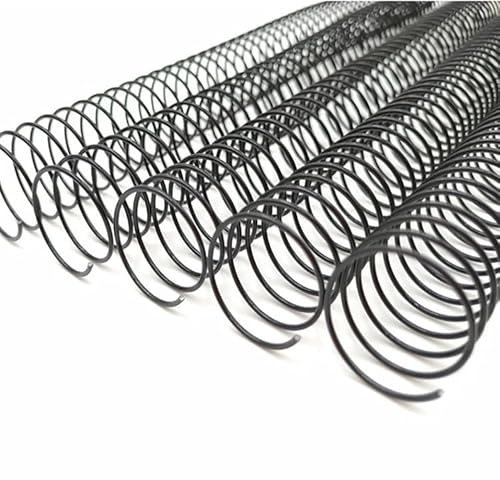 18 Pcs Spiral Binding Coil, Plastic Binding Spirals Spine with 38mm Diameter, 4:1 Pitch, 310 Sheet Capacity, Support 360° Rotation, for Students for Office Documents