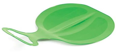 Kinder Poporutscher zum Rodeln - Kunststoff Rutschteller für die ganze Familie, Schlitten Schneerutscher – Leichter und robuster Schneerutscher für Kinder und Erwachsene