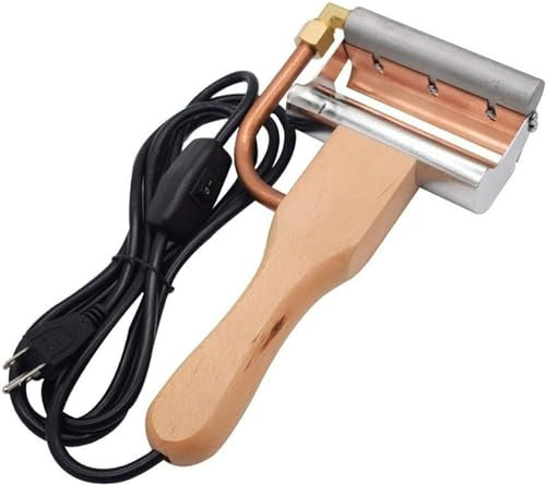 HDCCDM Elektrischer Honigschleuder, Entdeckelungsmesser, Imkerei-Werkzeuge, Messer, Holzgriff-Werkzeug, Entdeckelungsgabel, Bienenzucht, Erfüllt Die Bedürfnisse Der Bienenzucht