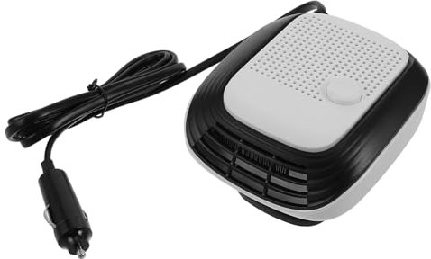 ULTECHNOVO 12v Portable Autoheizung Mit Schneller Erwärmung Und Defroster-funktion Drehbar Für Winterfahrten Und Beschlagene Windschutzscheiben