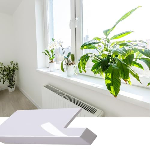 Davanzale Interno Finestra Protezione per Finestre Allargate, Copertura in Stile Marmo, Pannelli di Ricambio per Telai di Porte Bianchi Puri per Uso Domestico, Pannelli Davanzale per Finestre da Cucin