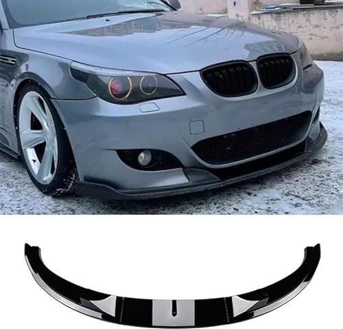 yaohaishao Auto Frontlippe Frontspoiler für BMW E60 E61 M5 2005 2006 2007 2008 2009 2010, Frontstoßstangen Lippenkörper Autoteile Autoantikollisionsschutz