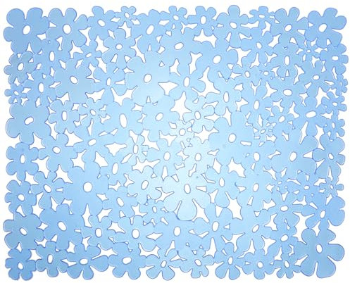 DEARMAMY Slip Sink Mat for Kitchen Sink PVC Material Non-Slip Design and Preventing Dishes from Sliding for Restaurant Home Kitchen Use