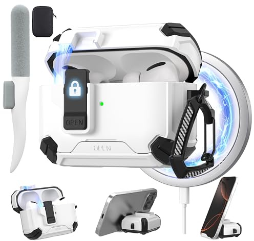 Maxjoy für AirPods Pro 3 Hülle mit Magnetverschluss