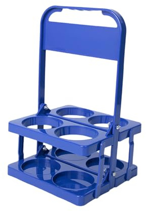 Cesta de cerveza portátil para 4 botellas con función de plegado rápido, ideal para picnics, camping y reuniones familiares, soporte ergonómico de mano para bebidas