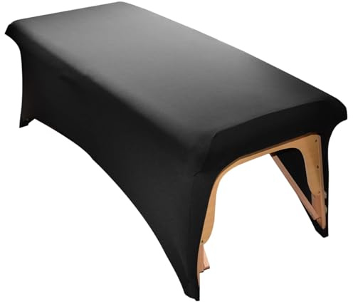 Housse de table de massage, couverture lit cils en polyester doux, table massage extensible, antidérapante, surmatelas protection pour extension cils, spa, salon beauté, draps