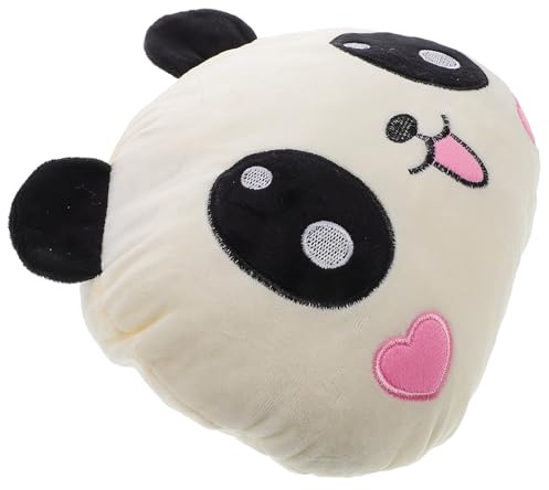 ifundom Oreiller de Voyage Panda Doux et Confortable pour Conducteur Coussin Appui-Nuque avec Sangle Élastique Rembourrage Coton PP Housse Amovible Lavable Accessoire Voiture