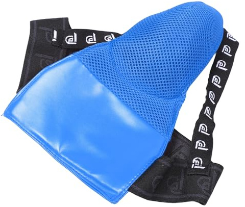 TOYANDONA Coquille de Protection Inguinale pour Homme Ventilée en Maille, Absorbant Les Chocs, Ajustable, pour Boxe, Kickboxing et Arts Martiaux, Équipement Sportif de Combat, Protège-aine