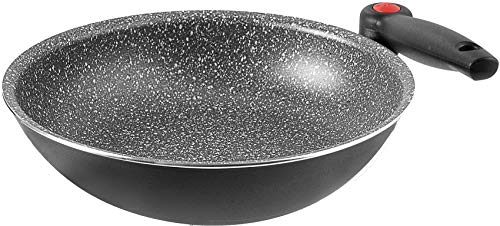 BRUNNER Alu Pentole Padella Wok Pirate Wok Pan à˜ 28 cm