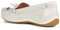 Geox D Vega Moc B, Mocassini Donna, Bianco (Off White), 39 EU