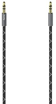 Hama Audio-Kabel, 3,5-mm-Klinken-St. - St., Stereo, Metall, vergoldet, 0,75 m