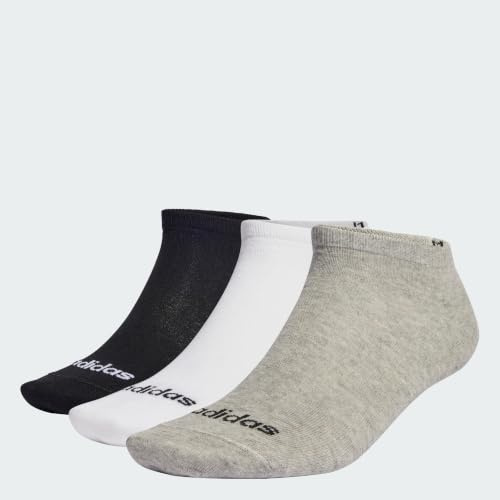 adidas unisex - vuxen Thin Linear Low-cut Socks 3 Pairs Osynliga strumpor