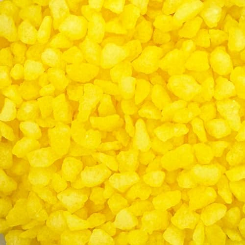 A Pinch Of - Sugar Crunch - Lemon - Flavoured Cake Topper Sugar Sprinkles - 30g Edible Cupcake/Cake Decorations, waffle toppings - Weddings, Christenings & Ice Cream