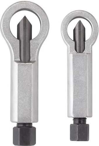 Hardys 2pc Nut Splitter Set - 2mm-16mm & 5mm-22mm Sizes, Safe Alternative to Grinding - Nut Remover Mechanic Tools for Machinery & Vehicles