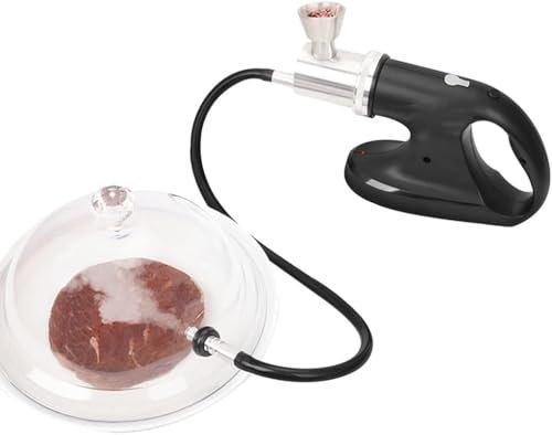 Pistolet à Fumer, Fumoir a Froid, Infuseur de fumée Portable avec copeaux de bois, pistolet de cuisine à main for fumer à froid