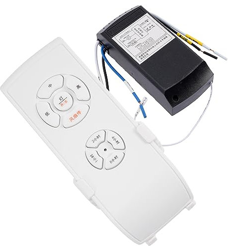 Veemoon Télécommande Pour Ventilateur De Plafond Kit De Remplacement Pour Contrôle à Distance De Vent