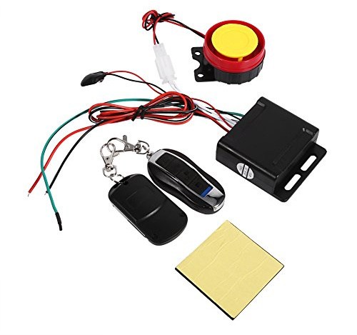 VGEBY Motorcycle Security Kit Anti-Theft Alarm System Remote Control Engine Start Master Racing Alarm System of Motorcycle Master Racing Alarm System of Motorcycle 12V Scooter Alarm