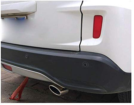 1pcs Silver Stainless Steel Exhaust Tail Rear Muffler Tip Tailpipe Trim compatible For Ford Focus Hatchback 2010 2011 2012 2013 2014 2015 2016 2017 2018 2019 2020 2021 2022 2023 2024 2025