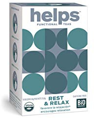 HELPS INFUSIONES - Infusión Relajante Con Melisa, Pasiflora Y Stevia. Te Relax Que Combate La Ansiedad Para Descansar Mejor. Helps Relax. Caja De 16 Bolsitas.