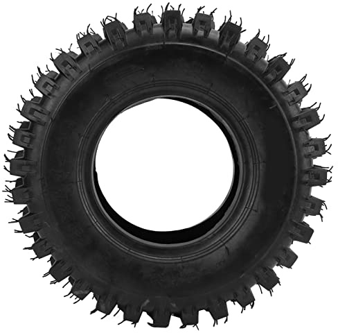 Pneu Neige, Épais et Antidérapant Pneu Moto 13x4.10-6 Caoutchouc Renforcé pour ATV Karts Mini 4WD 47cc 49cc Conducteurs Hiver et Loisirs Outdoor