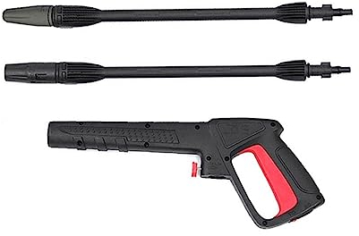 SSIMOO Lancia ad alta pressione for idropulitrice ad alta pressione con bacchetta for spruzzatore a getto turbo compatibile con accessori Blue Black Decker (Color : JET and Turbo)