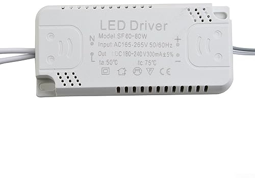 Transformador Fuente de alimentación LED AC165-265V para iluminación y luz de techo, Transformadores LED de bajo voltaje para tira de luz