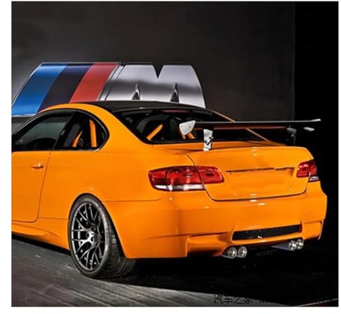 Heckspoiler Für M3 Spoiler E92 E46 2003 2004 2005 2006 2007 2008 2009 2010 2011 2012 2013 GTS Stil Carbon Fiber Universal Hinten Flügel Spoiler Heckflügel(Forged Carbon)