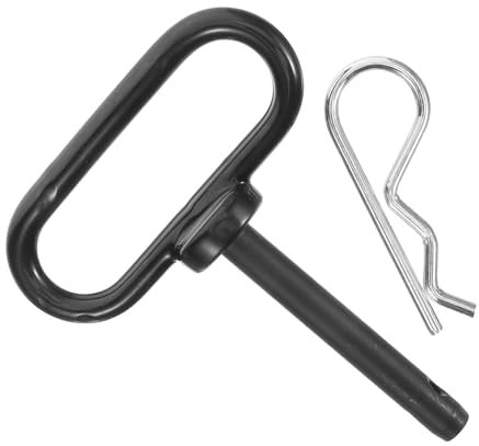 BESPORTBLE Perni Di Bloccaggio in Ferro Per Tosaerba e Rimorchio Gancio Multifunzionale Resistente Per Attacco Traino e Accessori Giardino