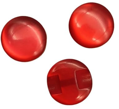 Knappar, Knappar 12,5 mm Färg Kattsten Rund Akryl Kläder med hög ankelknapp Kläder Blusar Handdekorerade DIY Hantverkstillbehör Syknappar(04,(25st))(3,(25pcs))