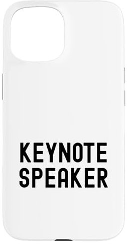 Keynote Speaker | Conference Speaker | Faculty Keynote Case for iPhone 15