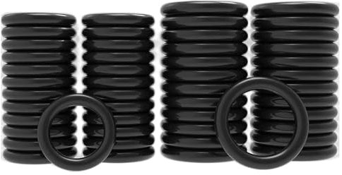 Joints toriques en caoutchouc pour nettoyeur haute pression, 50 pièces, étanches et résistants à l'huile, 25 pièces pour raccords rapides M22 de 1/4 pouce et 3/8 pouce chacun, joints toriques en