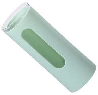 Mikinona Distributore di Bicchieri in Plastica Pp+ da Parete, Porta Bicchieri per Carta Facile da Usare, per Casa e Ufficio, Design Salvaspazio e Antipolvere