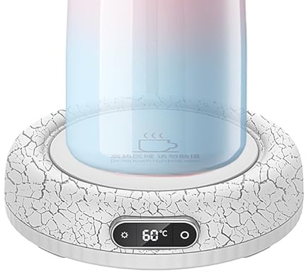Scaldatore Per Tazze Di Caffè | a Candela da 60W - Scaldacaffè,per Soggiorno Camera da Letto Ufficio Cucina Tavolo Bar Scrivania Bevanda Tè Latte Cioccolata Calda Regalo Casa Natale Compleanno