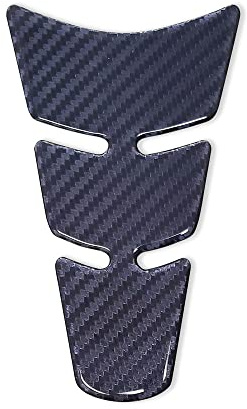 4R Quattroerre.it Protection Réservoir Adhésive 3D pour Motos Mini Slim, Carbone Hi-Lux, 13 x 8,5 cm